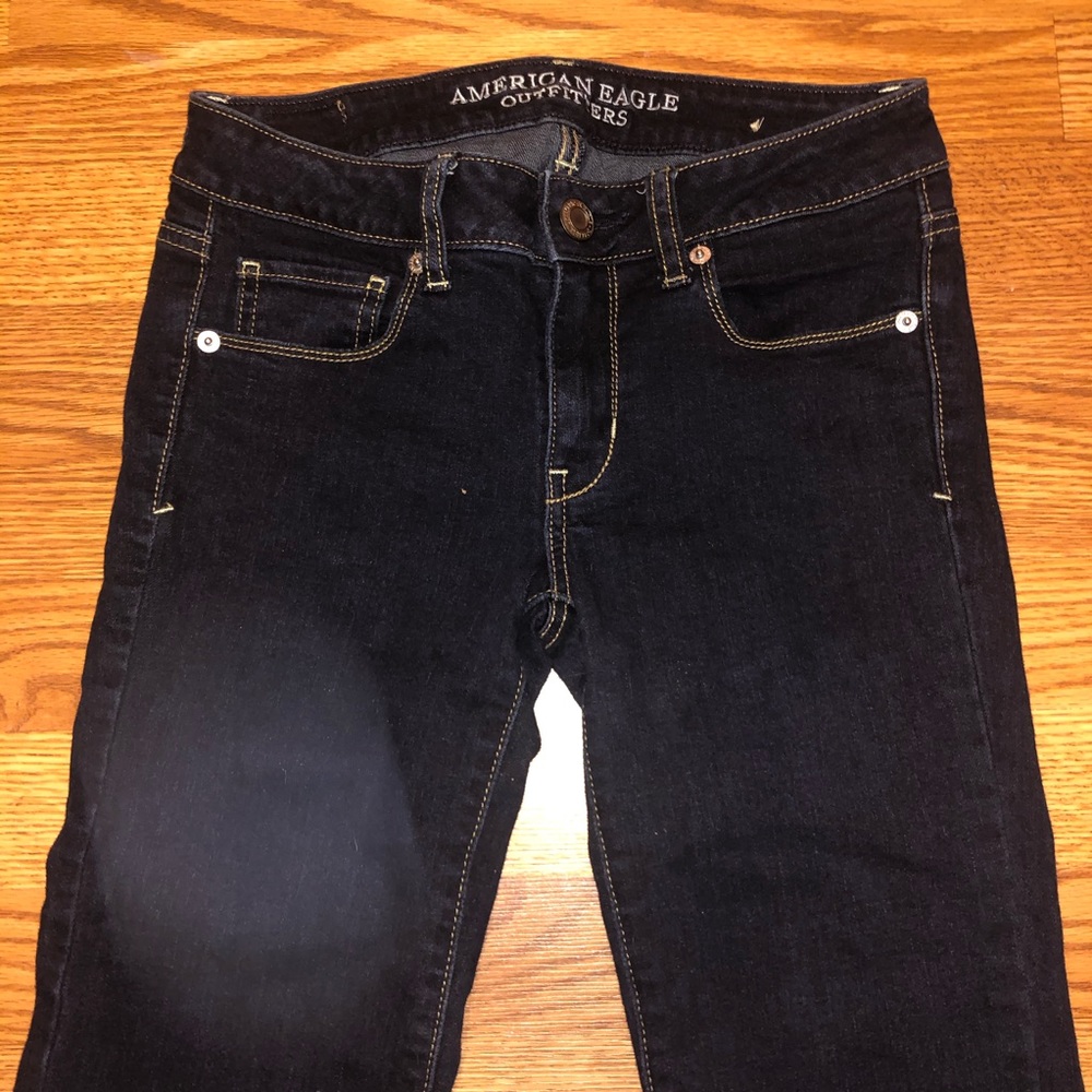 American Eagle Skinny Super Stretch Jean Dark Wash